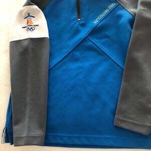 Vintage Olympics Vancouver 2010 zip front jersey